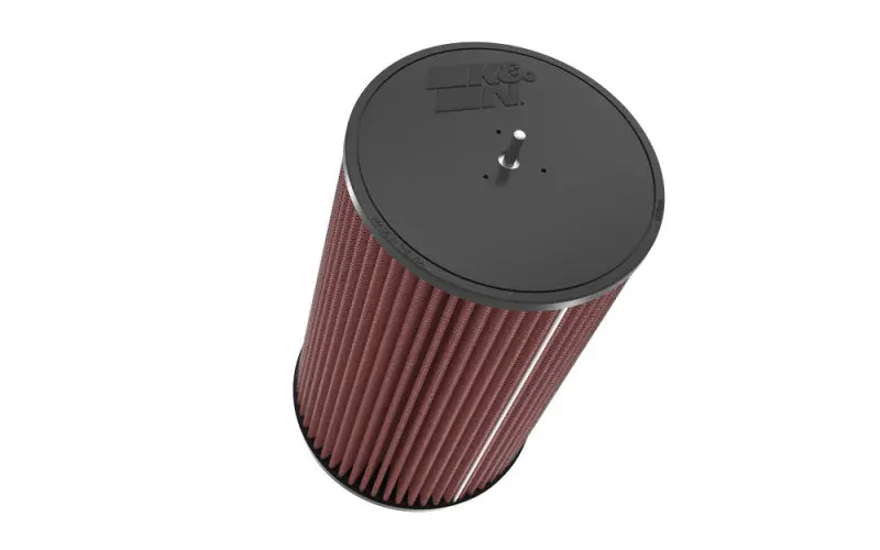 K&N Universal Round Clamp-On Air Filter 3-1/2In Flg  8In B, 7In T W/Stud, 12-1/2In H 1
