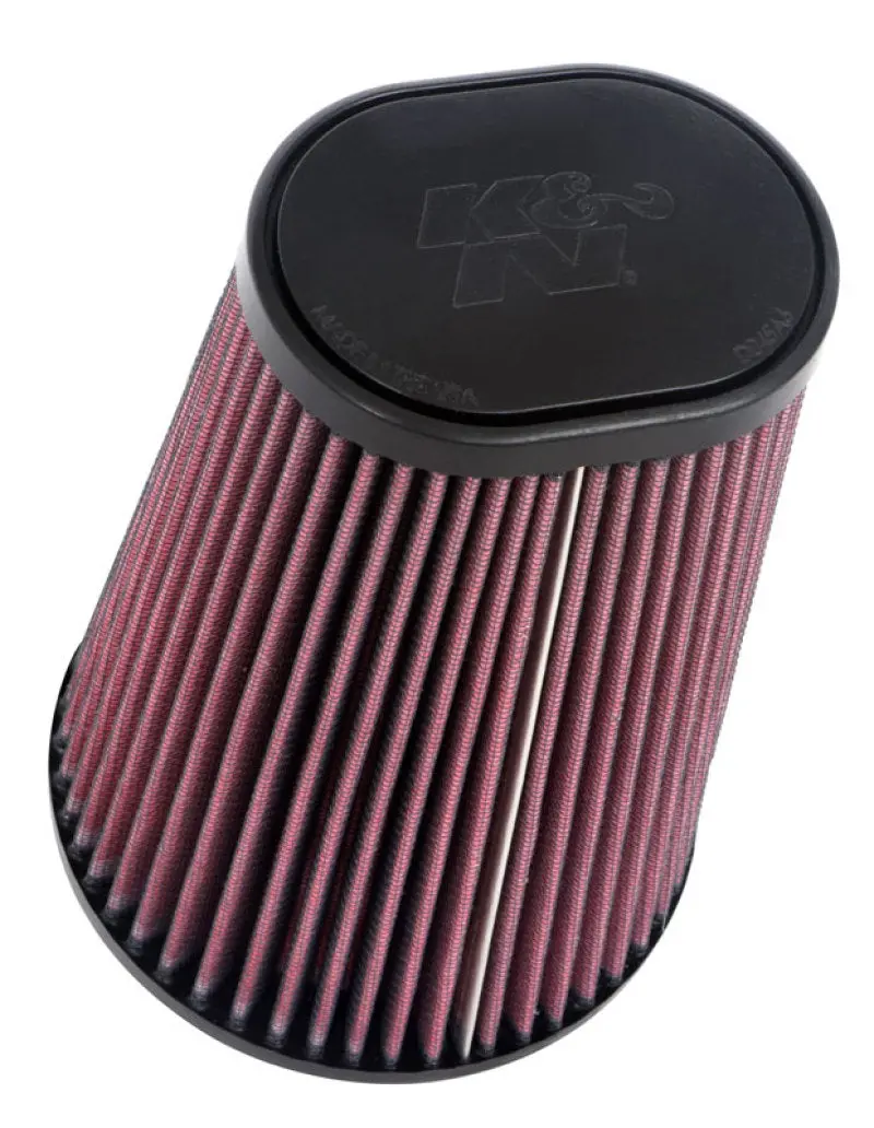 K&N Universal Round Clamp-On Air Filter 4-1/2In Flg, 5-7/8In B, 3-1/4In X 4-1/2In T, 8In H 1