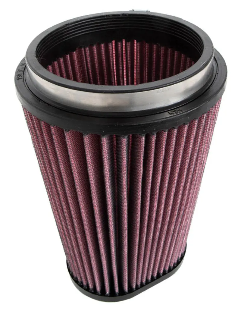 K&N Universal Round Clamp-On Air Filter 4-1/2In Flg, 5-7/8In B, 3-1/4In X 4-1/2In T, 8In H 2