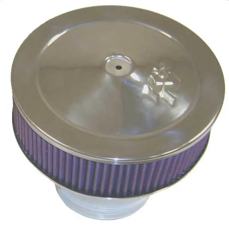 K&N Velocity Stack Assembly - Red - 5-1/8In X 9In Dia 2-3/4In Flange 1