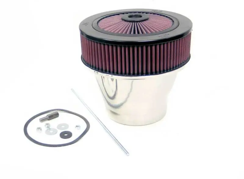 K&N X-Stream Top Assembly 9In Od / 5-1/8In Flange / 2-3/4 Velocity Stack 1