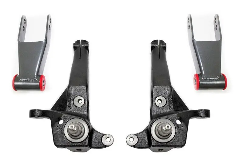 Maxtrac 01-09 Ford Ranger 2Wd W/Coil Susp. (Non Stabilitrak) 4In/2In Spindle Lift Kit 1