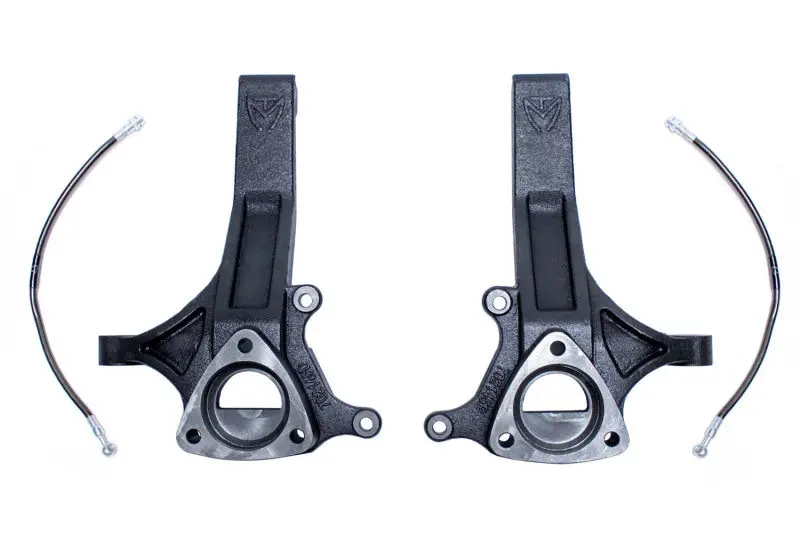 Maxtrac 02-18 Dodge Ram 1500 2Wd 4.5In Front Lift Spindles W/Extended Dot Compliant Brake Lines 1