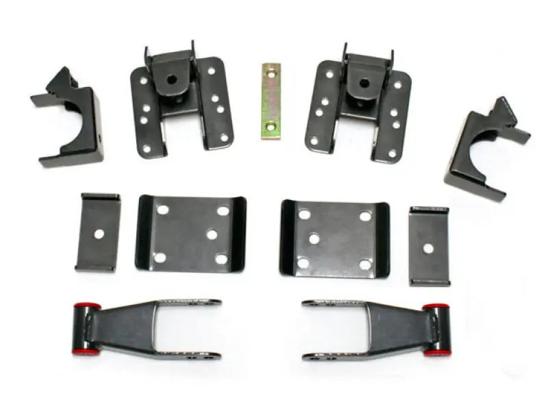 Maxtrac 07-15 Gm C/K1500 2Wd/4Wd 3-4In Rear Adj. Lowering Flip Kit 1