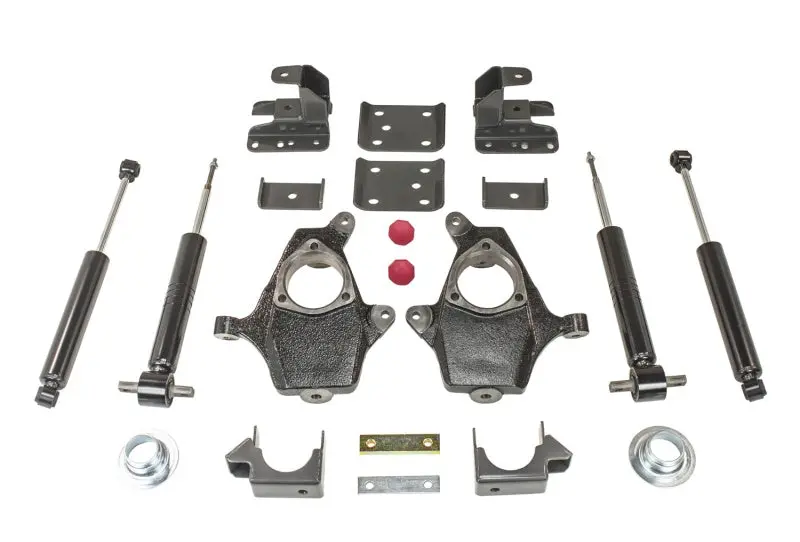 Maxtrac 07-16 Gm C/K1500 2Wd/4Wd (Non Magneride) 3In/5In Or 4In/6In Lowering Spindle Kit 1