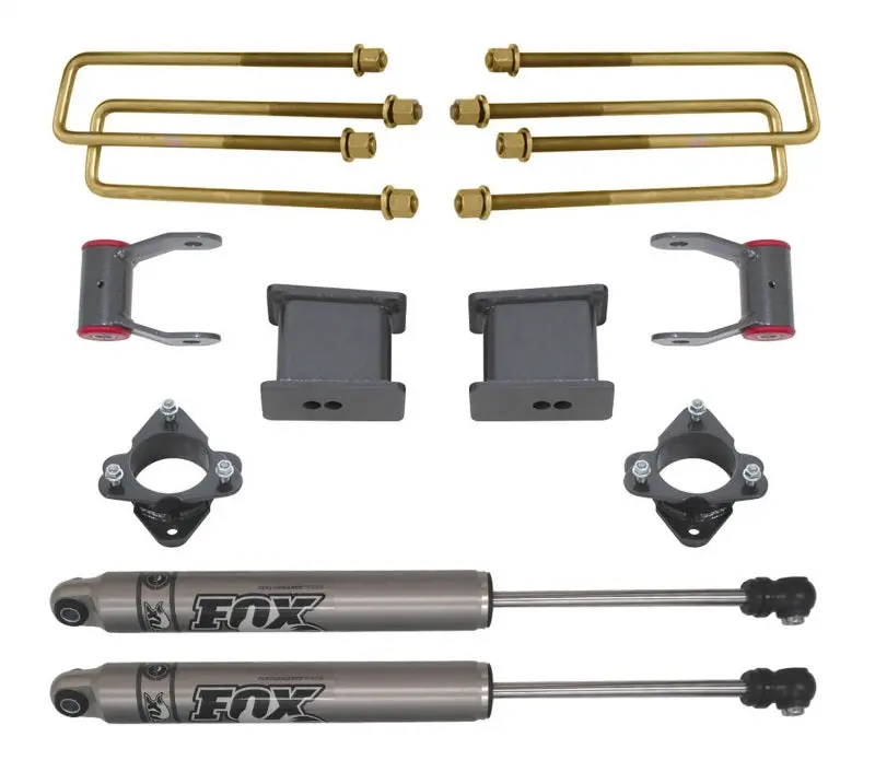 Maxtrac 07-16 Gm C1500 2Wd W/Cast Steel Susp. 4In Rear Lift Kit 1