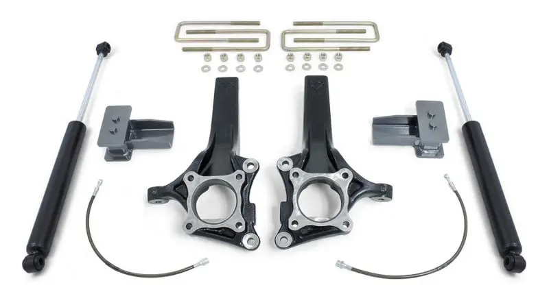 Maxtrac 09-14 Ford F-150 2Wd 4In/2In Maxpro Spindle Lift Kit W/Maxtrac Shocks 1