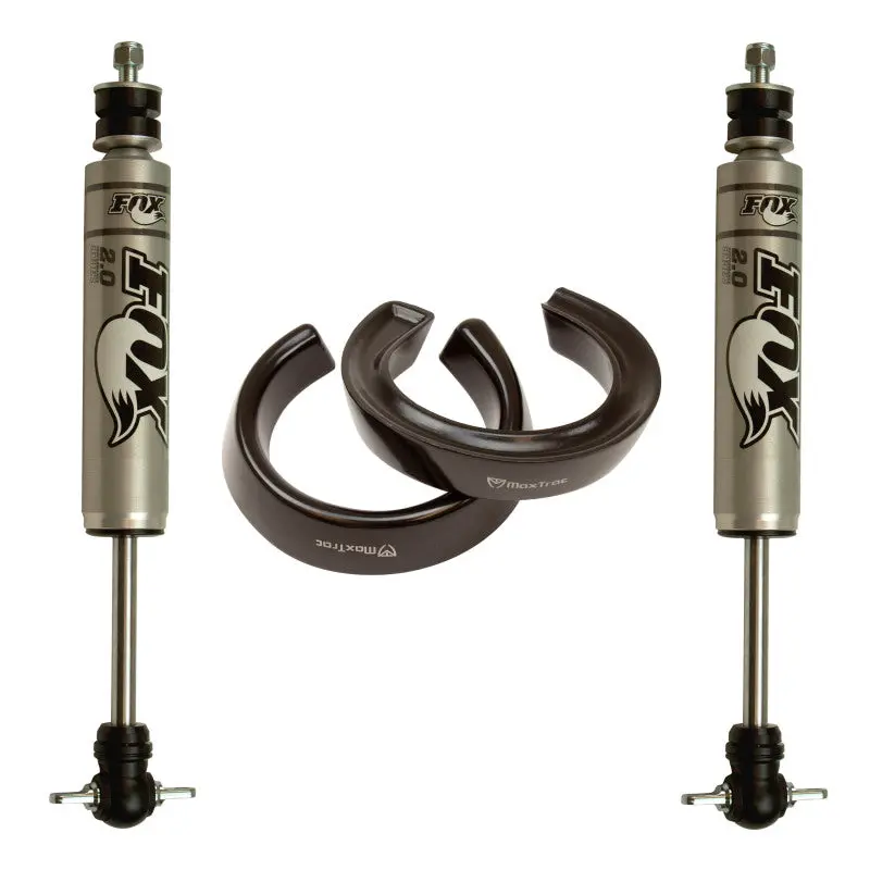 Maxtrac 09-18 Dodge Ram 1500 2In Front Coil Spacers W/ Fox Shocks 1