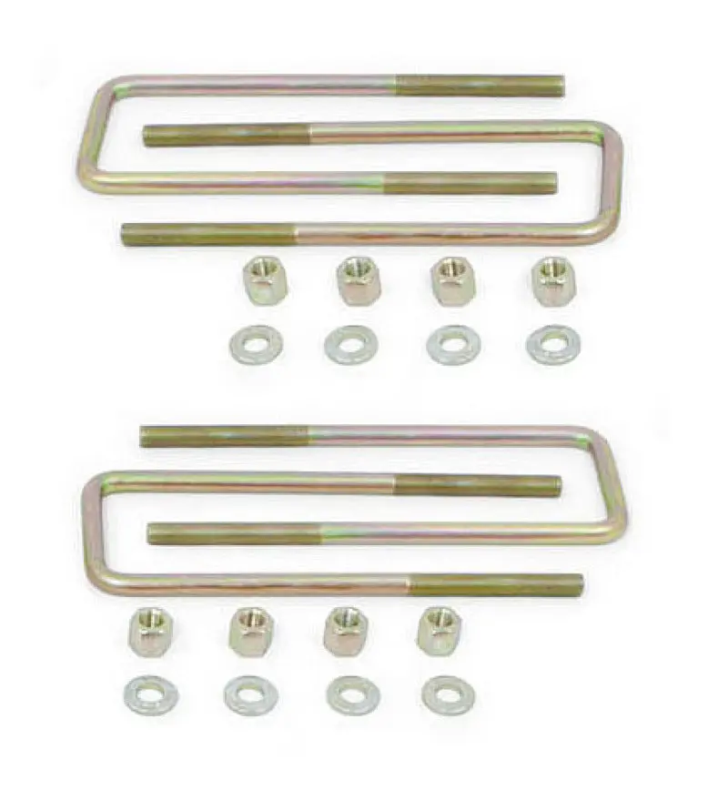 Maxtrac 09-18 Ford F-150 2Wd Rear U-Bolts For 5In Lift Blocks - Square - Set Of 4 1