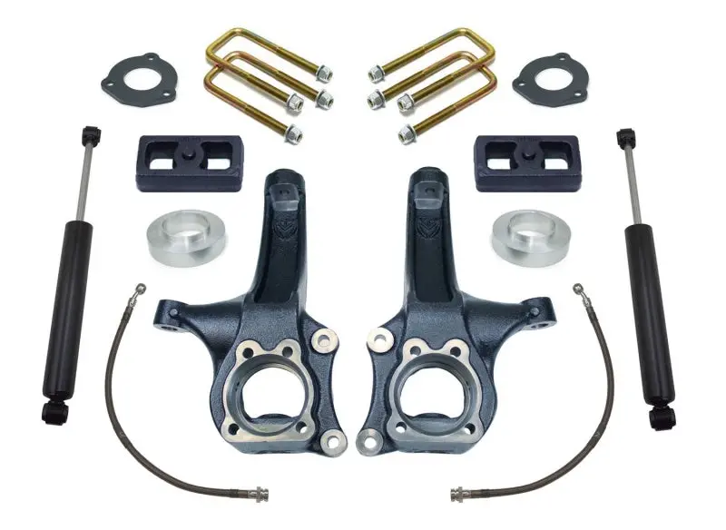 Maxtrac 15-18 Chevrolet Colorado 2Wd 6.5In/3In Maxpro Spindle Lift Kit W/Maxtrac Shocks 1