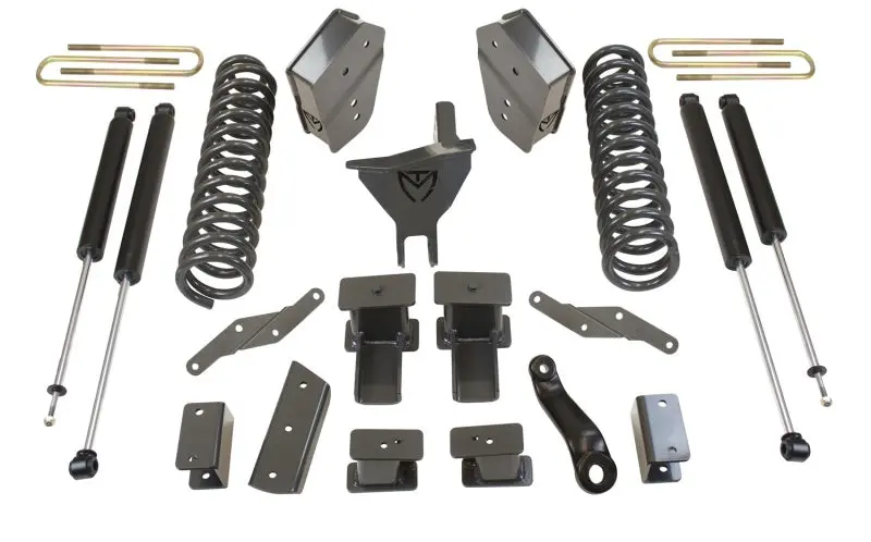Maxtrac 17-19 Ford F-250/350 4Wd 6In/2In Maxpro Coil Lift Kit W/Radius Arm Brkts & Maxtrac Shocks 1