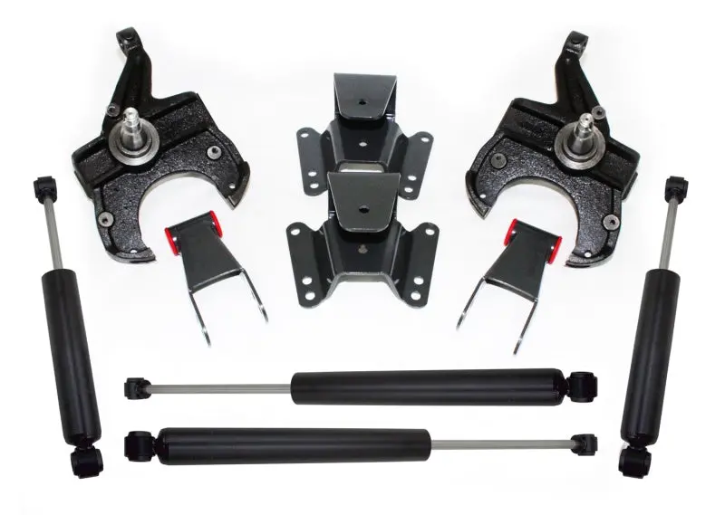 Maxtrac 73-87 Chevrolet C10 2Wd 2.5In/4In Lowering Spindle Kit (1In Rotor) 1
