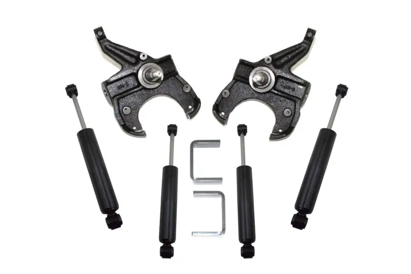 Maxtrac 73-87 Chevrolet C10 2Wd 2.5In/5In Lowering Spindle Kit (1In Rotor) 1