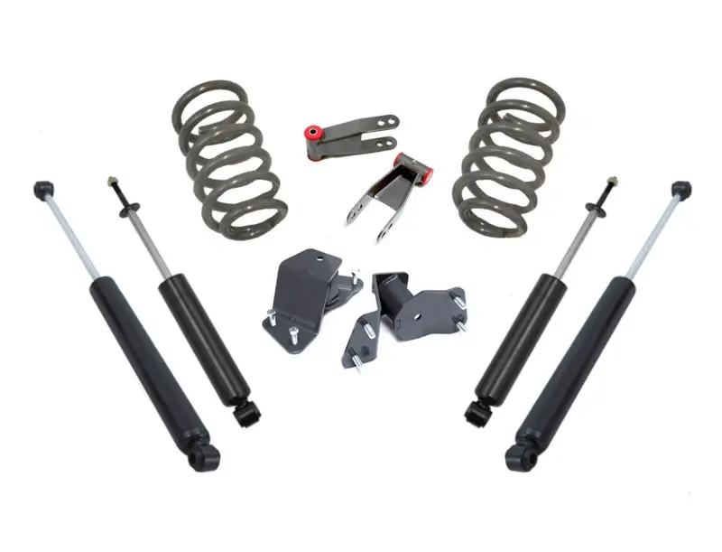Maxtrac 88-98 Gm C1500/2500 2Wd V6 5/6 Lug 2In/4In Lowering Coil Kit 1