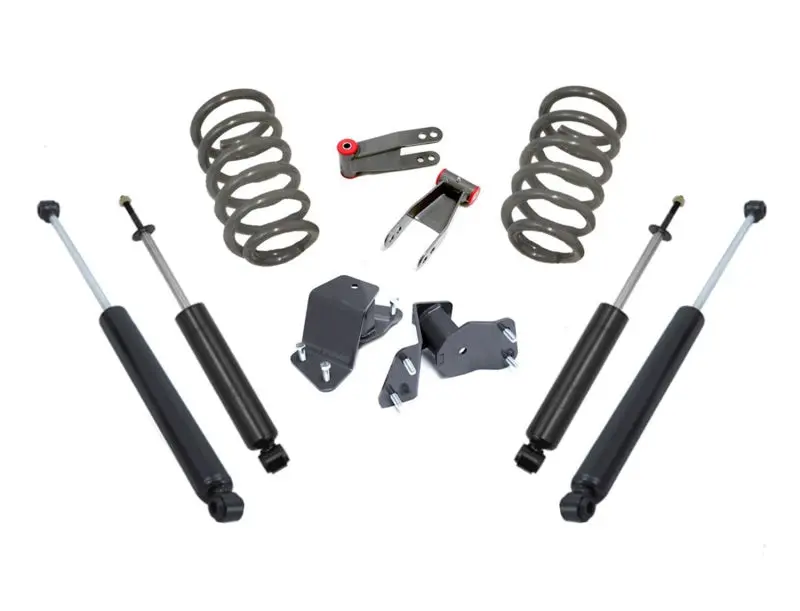 Maxtrac 88-98 Gm C1500/2500 2Wd V8 5/6 Lug 2In/4In Lowering Coil Kit 1
