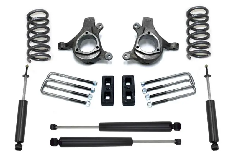 Maxtrac 99-06 Gm C1500 2Wd V6 5In/3In Spindle Lift Kit 1