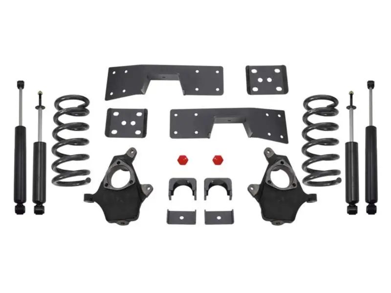 Maxtrac 99-06 Gm C1500 2Wd V8 3In/5In Lowering Spindle Kit 1
