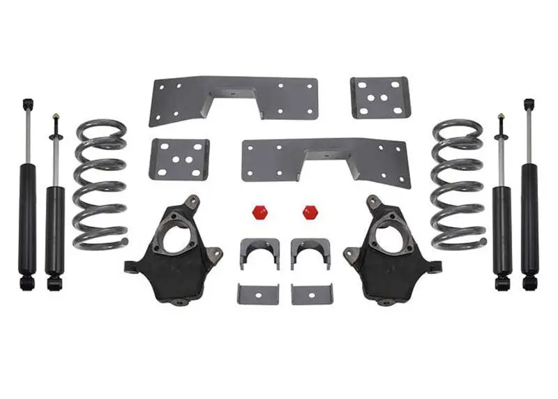 Maxtrac 99-06 Gm C1500 2Wd V8 4In/6In Lowering Spindle Kit 1