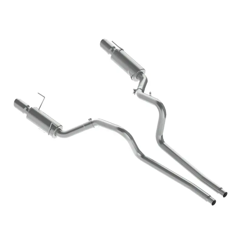 Mbrp 05-09 Ford Shelby Gt500 / Gt Dual Split Rear Street Version 4In Tips T409 Exhaust System 2