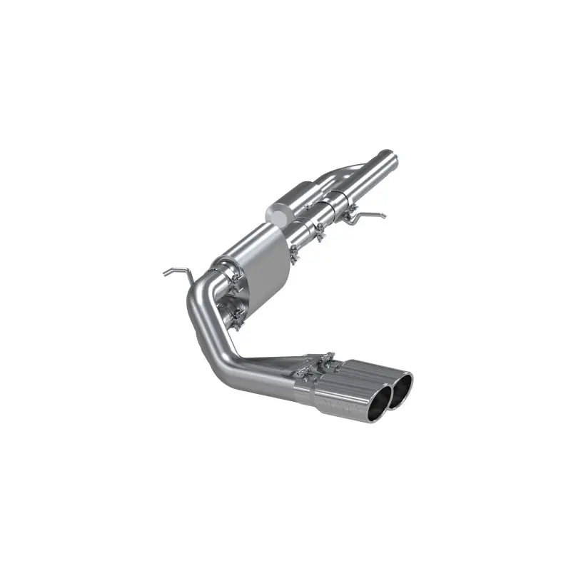 Mbrp 09+ Chevrolet Silverado 1500 3In Cat Back Pre-Axle Dual Outlet W/ 4In Tip - Al 1