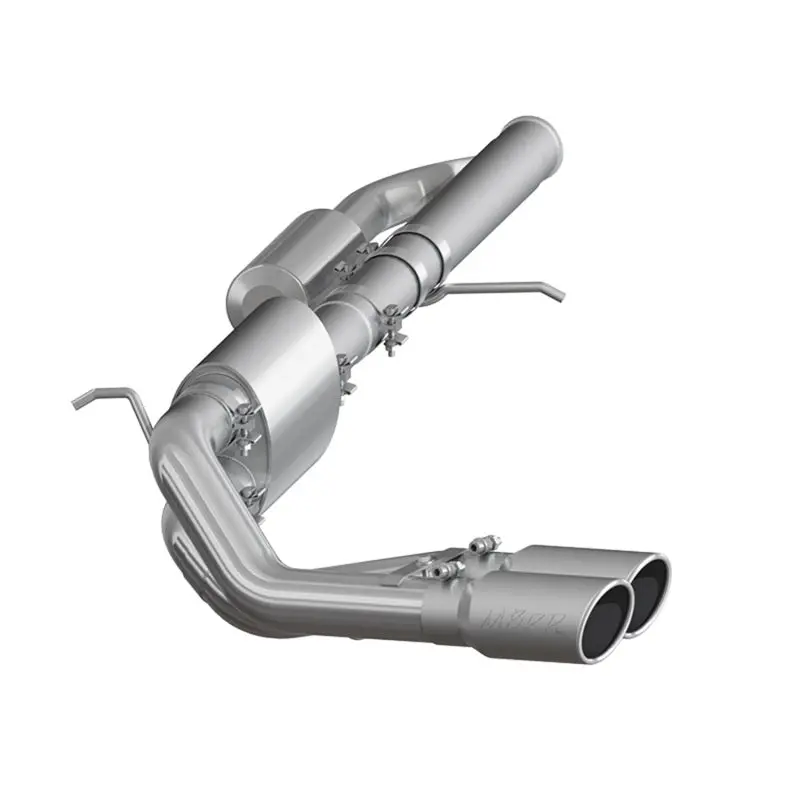 Mbrp 09+ Chevrolet Silverado 1500 3In Cat Back Pre-Axle Dual Outlet W/ 4In Tip - Al 2