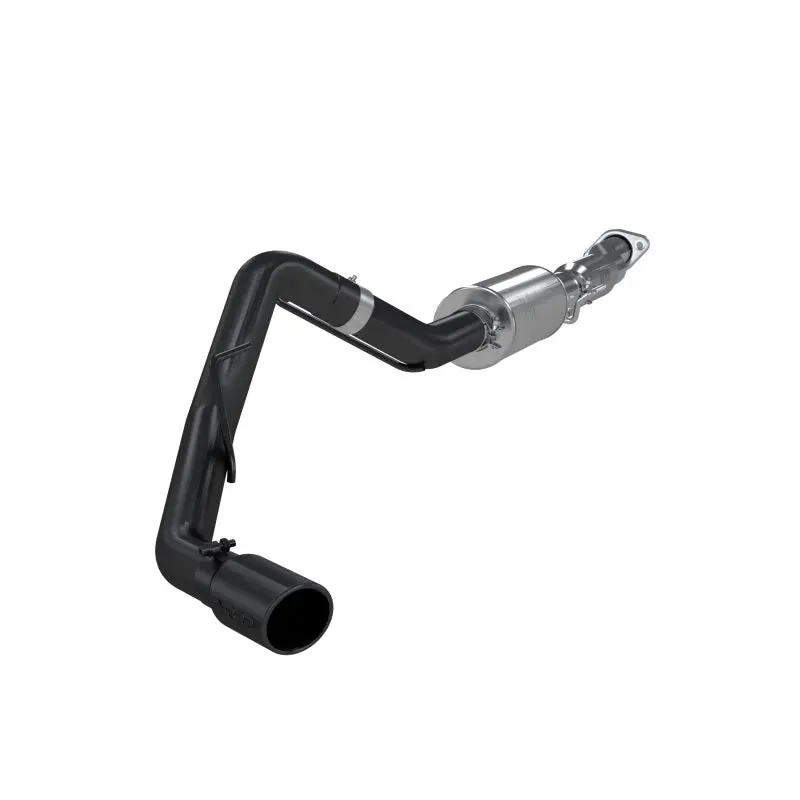 Mbrp 11-14 Ford F150 3In Cat Back Single Side Exit Black Coated Exhaust System 2