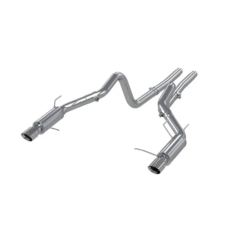 Mbrp 11-14 Ford Mustang Gt 5.0L Dual Split Rear Race Version Al 3In Cat Back Exhaust System 2