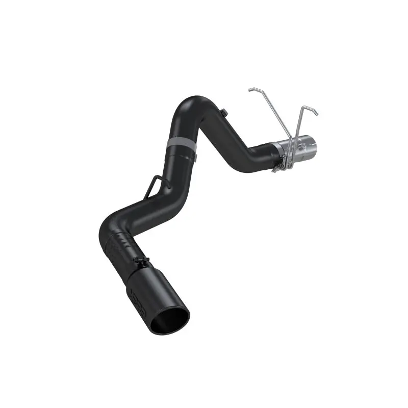 Mbrp 11-15 Chev/Gmc 2500/3500 4In Filter Back Single Side Black Coated 2