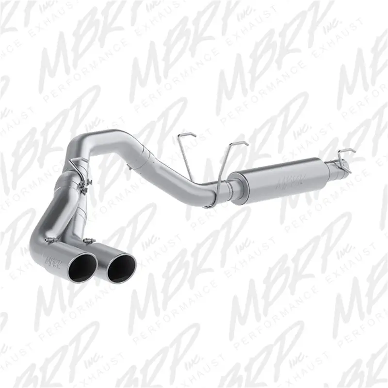 Mbrp 14-16 Ram 2500/3500 6.4L 4In 409 Ss Single Side Dual Outlet Cat Back Exhaust 1