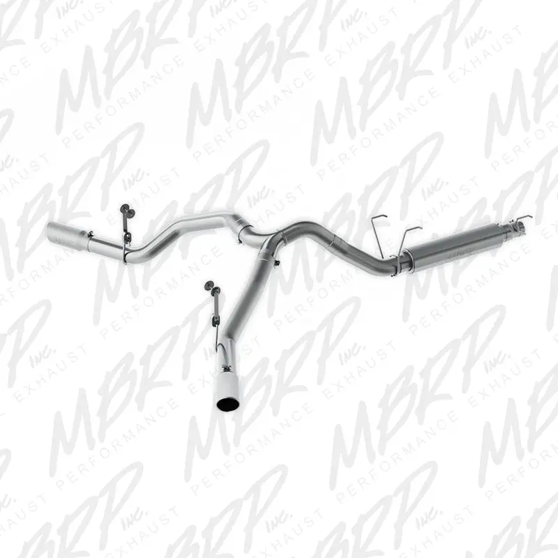 Mbrp 14-16 Ram 2500/3500 6.4L 4In Al Single Side Dual Outlet Cat Back Exhaust 2