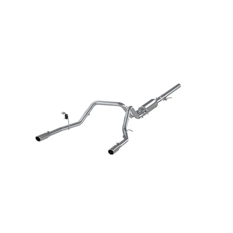 Mbrp 14 Chevy/Gmc 1500 Silverado/Sierra 4.3L V6/5.3L V8 Dual Split Rear T409 3In Cat Back Exhaust 2