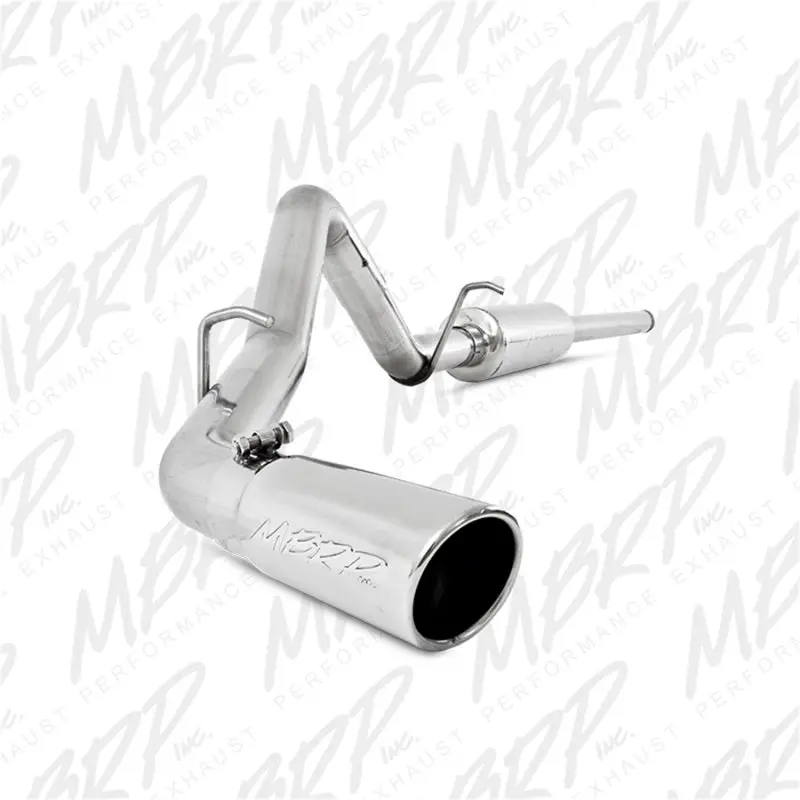 Mbrp 14 Chevy/Gmc 1500 Silverado/Sierra 4.3L V6/5.3L V8 Single Side Exit T409 3In Cat Back Exhaust 2
