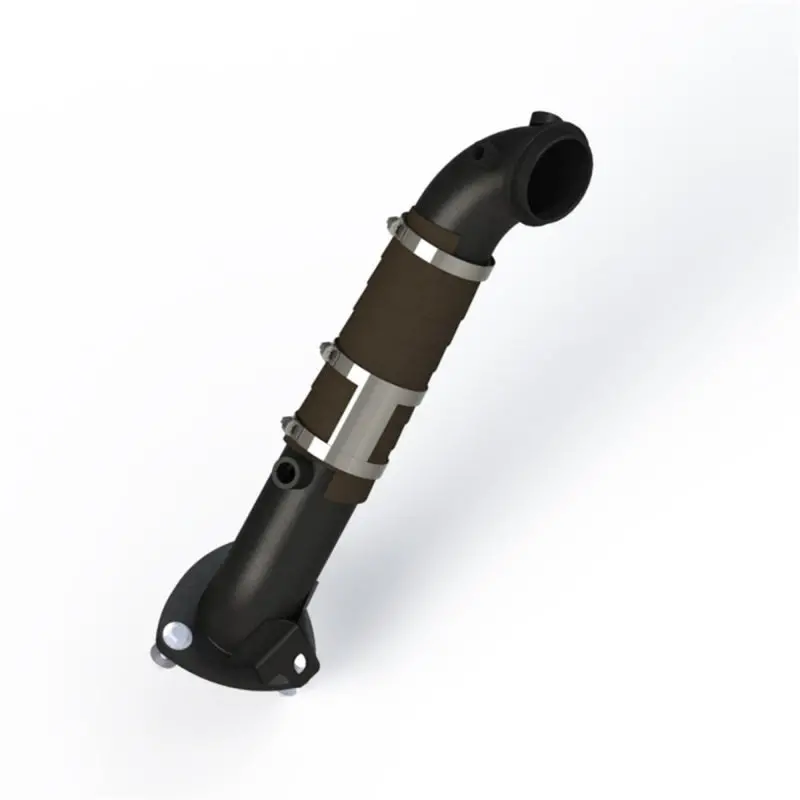 Mbrp 15-16 Chevy/Gmc 6.6L Duramax 3In Down Pipe (For 3 Bolt Flange Style Connection) 1