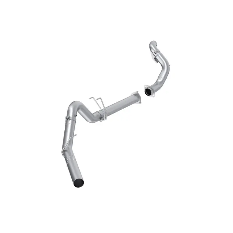 Mbrp 15-16 F250/F350/F450 6.4L Ps Cc/Sc Al Steel 4In Filter-Back Single Side - No Muffler W/ Dp 1