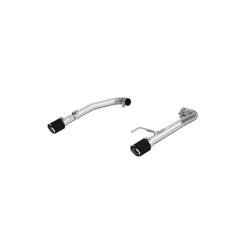 Mbrp 15-17 Ford Mustang Gt 5.0L T304 Stainless Steel 2.5In Axle-Back With Carbon Fiber Tips 1