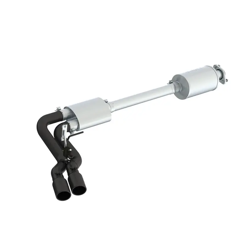 Mbrp 15-20 Ford F150 Pre-Axle 4In Od Tips Dual Outlet 3In Black Coated Cat Back Exhaust 2