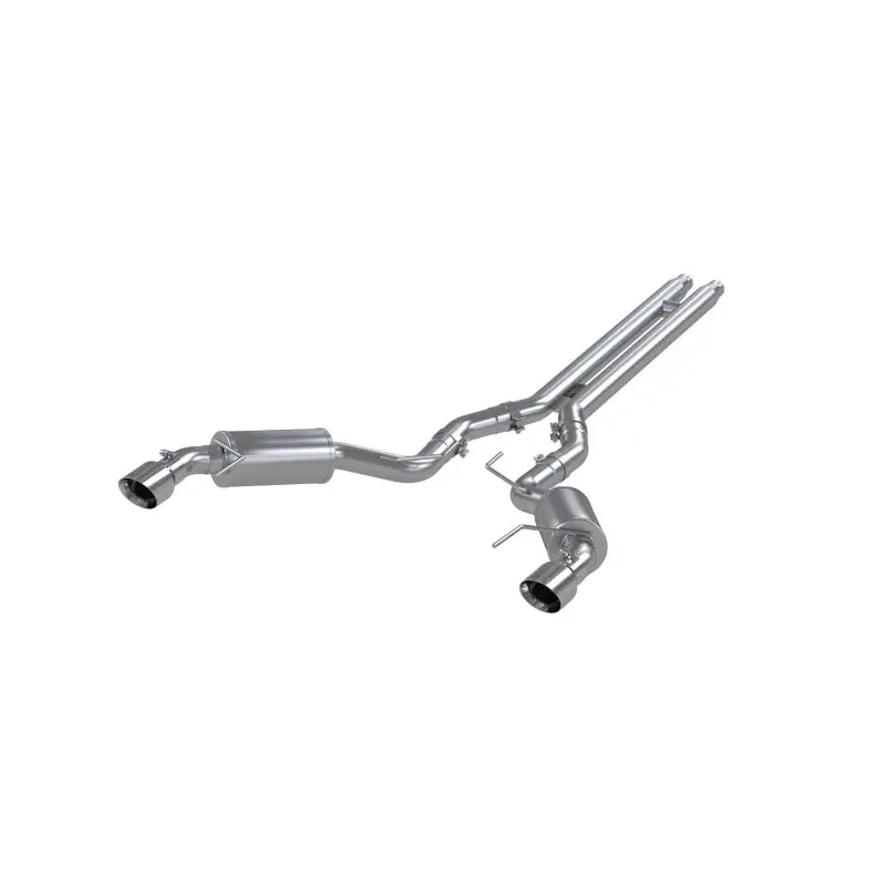 Mbrp 15 Ford Mustang Gt 5.0 3In Cat Back Dual Split Rear Street Version 4.5In Tips - T409 2