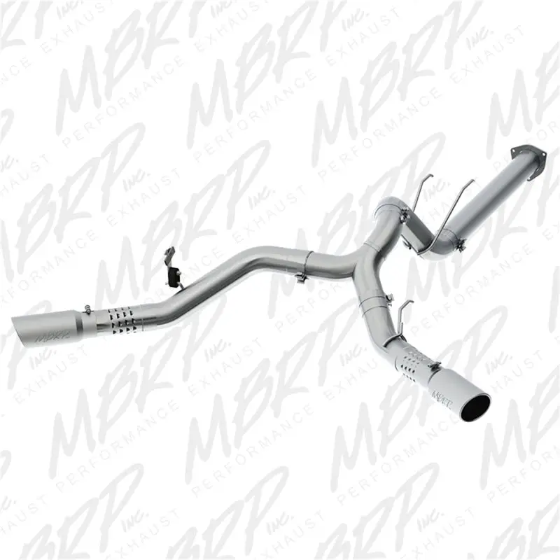 Mbrp 17-19 Ford F-250/350/450 6.7L 4In Filter Back Cool Duals T409 Exhaust System 2