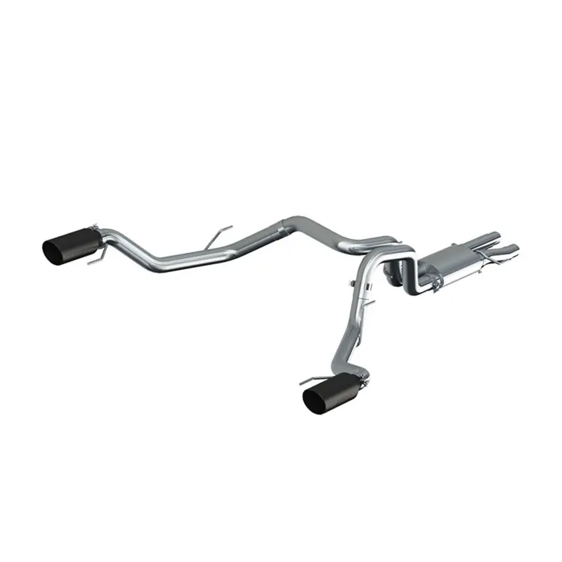 Mbrp 17-20 Ford F-150 Raptor 3.5L Ecoboost Dual Rear Exit T409 3In Resonator Back Exhaust System 1