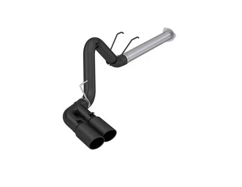 Mbrp 17-24 Ford F250/350/450 6.4 L Filter Back Single Side Dual Exit Exhaust System Blk. 1
