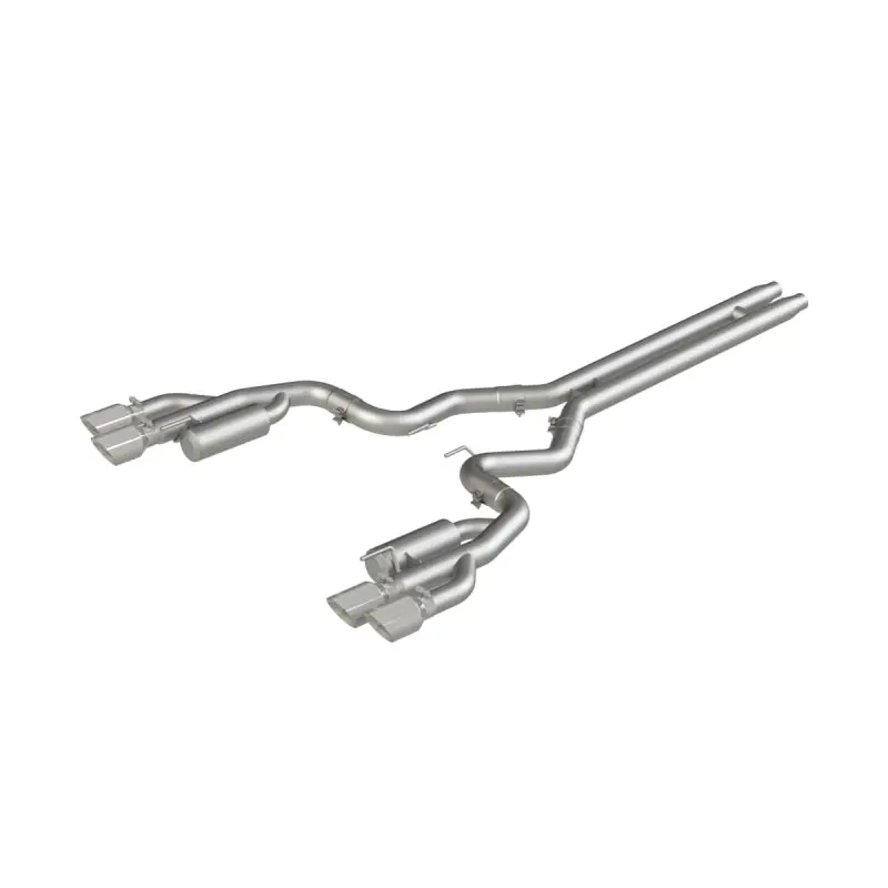 Mbrp 18-19 Ford Mustang Gt 5.0 3In Cat Back Quad Tip Race Version - Al 2