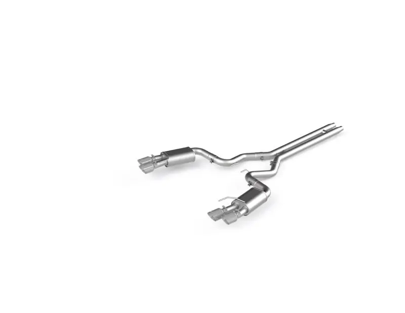Mbrp 18-19 Ford Mustang Gt 5.0 3In Dual Split Rear Al Cat Back W/ Quad 4.0In Dual Wall Tips 1