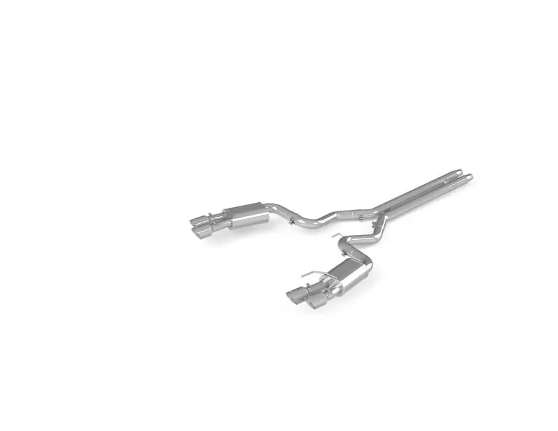 Mbrp 18-19 Ford Mustang Gt 5.0 3In Dual Split Rear Cat Back W/ Quad 4.0In Dual Wall Tips- T304 2
