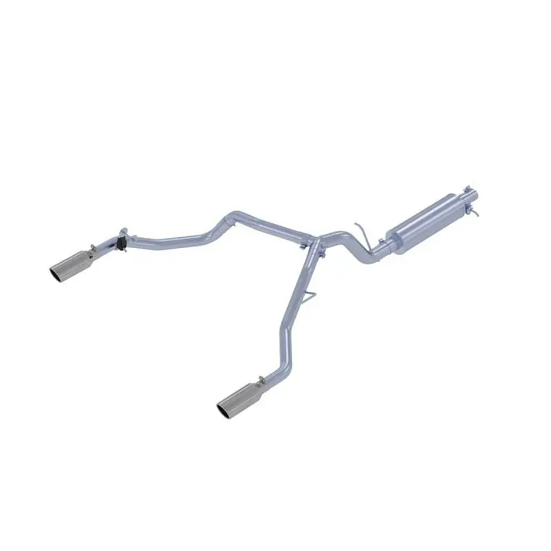 Mbrp 19-20 Ford Ranger 2.3L 3 In Dual Split Rear Exit  4 In Tips Al Cat Back 1