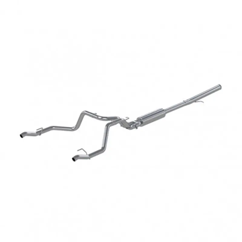 Mbrp 19-Up Chevy Silverado 1500 6.2L 2.5In Catback Dual Rear Exit Aluminized 2