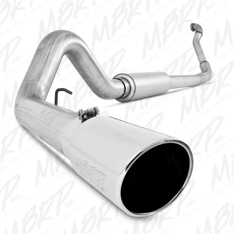Mbrp 1994-1997 Ford F-250/350 7.3L Turbo Back Single Side Off-Road (Aluminized Downpipe) 1