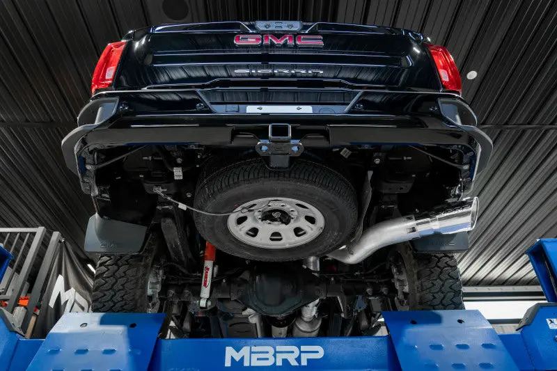 Mbrp 20-23 Chevrolet Silverado 2500Hd 6.6L Armor Plus T409 Ss Single Side Exit 5In Dpf Back Exhaust 2