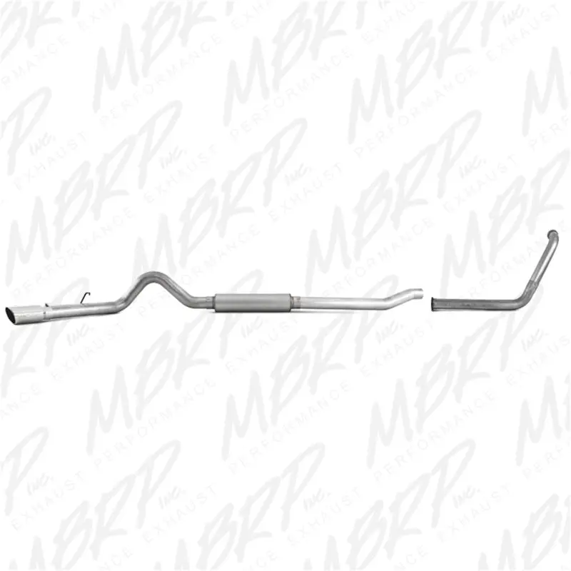 Mbrp 2003-2007 Ford F-250/350 6.0L Ec/Cc Turbo Back Single Side (Stock Cat) 2