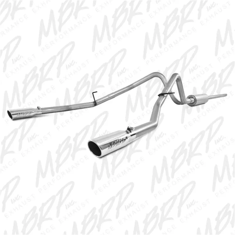 Mbrp 2004-2008 Ford F150 4.6/5.4L Ec/Cc-Sb Cat Back Dual Split Rear 2