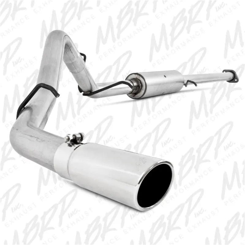 Mbrp 2007-2008 Chev/Gmc 1500 (Next Gen.) Cc Ec 66 Bed 4.8/5.3L Cat Back Single Side 1